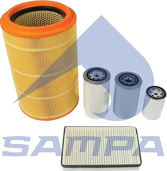 Sampa 050.647 - Комплект фільтра autocars.com.ua