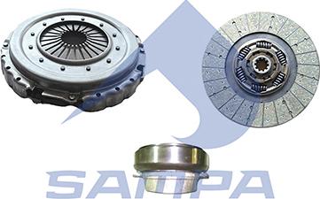 Sampa 050.741 - Комплект зчеплення autocars.com.ua