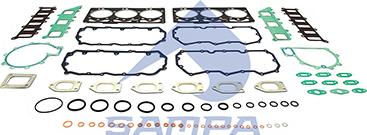 Sampa 050.755 - Комплект прокладок, головка циліндра autocars.com.ua