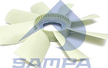 Sampa 051.030 - Вентилятор, охолодження двигуна autocars.com.ua