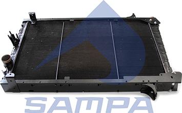 Sampa 051.070 - Радиатор, охлаждение двигателя avtokuzovplus.com.ua