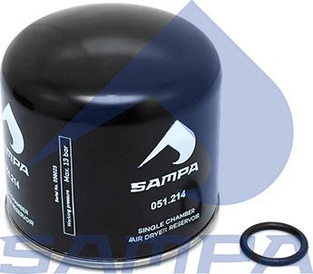 Sampa 051.214 - Патрон осушувача повітря, пневматична система autocars.com.ua