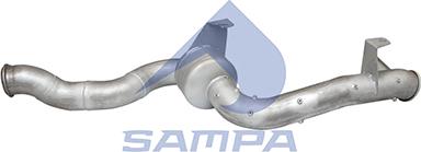 Sampa 051.231 - Труба выхлопного газа avtokuzovplus.com.ua