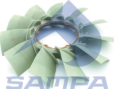 Sampa 051.232 - Вентилятор, охолодження двигуна autocars.com.ua