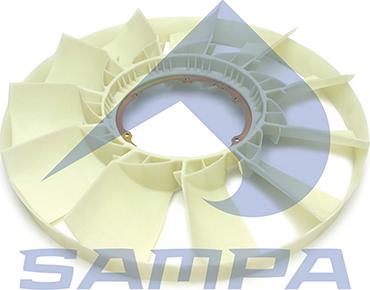 Sampa 051.233 - Вентилятор, охолодження двигуна autocars.com.ua