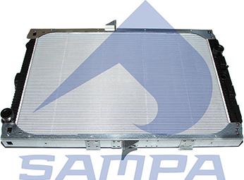 Sampa 051.313 - Радиатор, охлаждение двигателя avtokuzovplus.com.ua