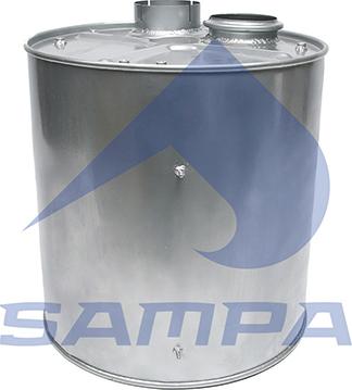Sampa 052.495 - Средний глушитель выхлопных газов avtokuzovplus.com.ua