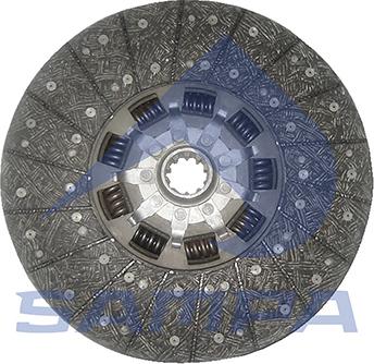 Sampa 053.228 - Диск сцепления, фрикцион avtokuzovplus.com.ua