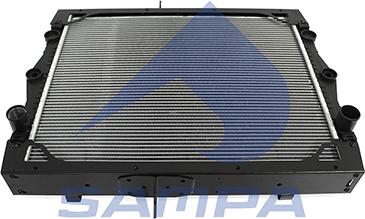 Sampa 053.247 - Радіатор, охолодження двигуна autocars.com.ua