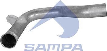 Sampa 054.128 - Труба вихлопного газу autocars.com.ua
