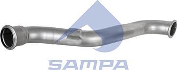 Sampa 054.169 - Труба выхлопного газа avtokuzovplus.com.ua