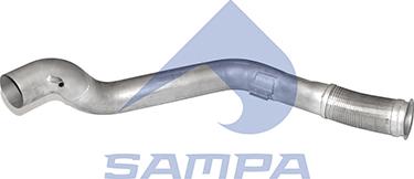 Sampa 060.410 - Гофрированная труба, выхлопная система avtokuzovplus.com.ua