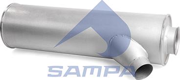 Sampa 060.488 - Средний / конечный глушитель ОГ autodnr.net