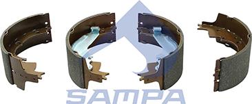 Sampa 060.720 - Комплект гальм, барабанний механізм autocars.com.ua