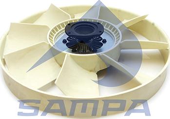Sampa 061.324 - Вентилятор, охолодження двигуна autocars.com.ua