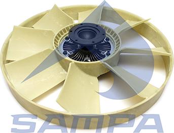 Sampa 061.362 - Вентилятор, охолодження двигуна autocars.com.ua