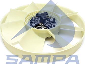 Sampa 061.367 - Вентилятор, охолодження двигуна autocars.com.ua