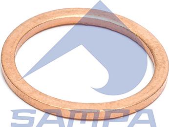 Sampa 061.401 - Прокладка, крышка картера (блок-картер двигателя) autodnr.net