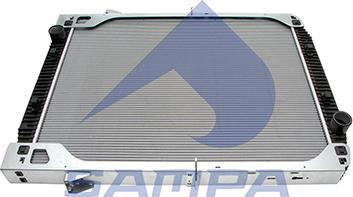 Sampa 061.423 - Радіатор, охолодження двигуна autocars.com.ua