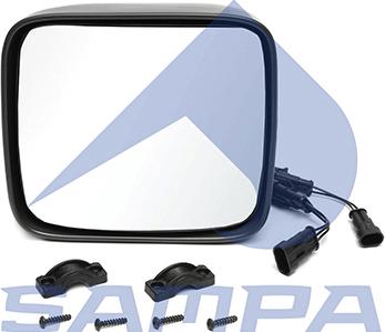 Sampa 063.030 - Широкий дзеркало autocars.com.ua