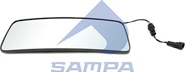 Sampa 063.038 - Зеркальное стекло, наружное зеркало avtokuzovplus.com.ua