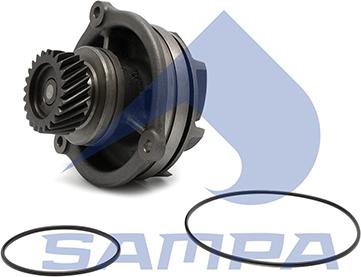 Sampa 063.126 - Водяний насос autocars.com.ua