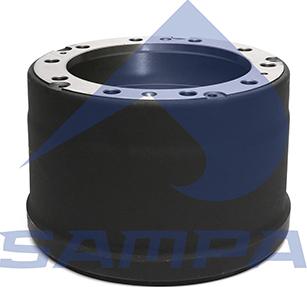 Sampa 063.393 - Гальмівний барабан autocars.com.ua