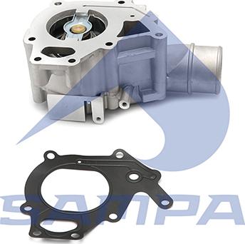 Sampa 064.195 - Термостат, охолоджуюча рідина autocars.com.ua