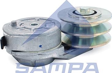 Sampa 064.343 - Натягувач ременя, клинові зуб. autocars.com.ua