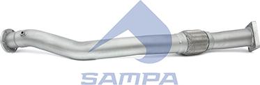 Sampa 064.348 - Труба вихлопного газу autocars.com.ua