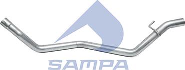 Sampa 064.372 - Труба выхлопного газа avtokuzovplus.com.ua