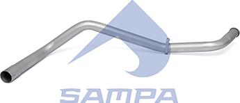 Sampa 064.378 - Труба вихлопного газу autocars.com.ua