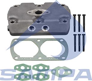 Sampa 064.405 - Головка циліндра, пневматичний компресор autocars.com.ua