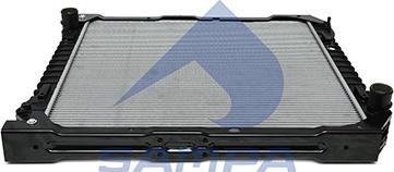 Sampa 065.074 - Радіатор, охолодження двигуна autocars.com.ua