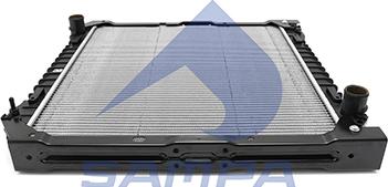 Sampa 065.075 - Радіатор, охолодження двигуна autocars.com.ua