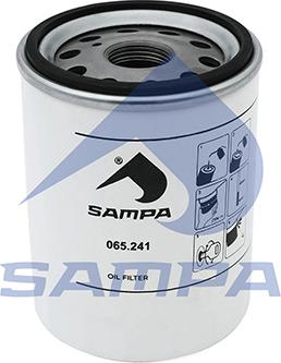 Sampa 065.241 - Масляний фільтр autocars.com.ua