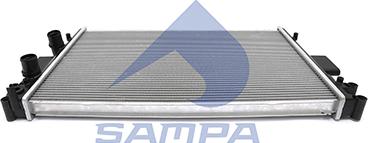 Sampa 065.463 - Радіатор, охолодження двигуна autocars.com.ua