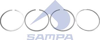 Sampa 066.173 - Комплект поршневих кілець autocars.com.ua