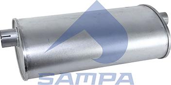 Sampa 066.345 - Середній глушник вихлопних газів autocars.com.ua