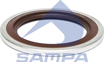 Sampa 076.094 - Кільце ущільнювача, нарізна пробка мастилозливного  отвору autocars.com.ua