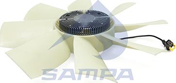 Sampa 076.104 - Вентилятор, охолодження двигуна autocars.com.ua