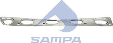 Sampa 076.142 - Прокладка, выпускной коллектор autodnr.net