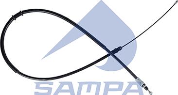 Sampa 076.314 - Тросик, cтояночный тормоз avtokuzovplus.com.ua