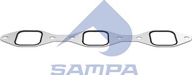 Sampa 078.009 - Прокладка, впускний колектор autocars.com.ua
