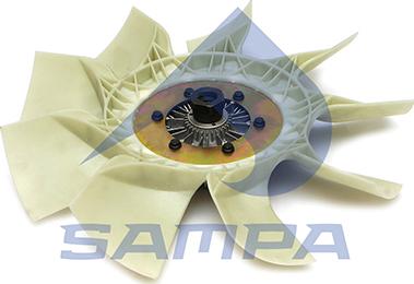 Sampa 078.106 - Вентилятор, охолодження двигуна autocars.com.ua
