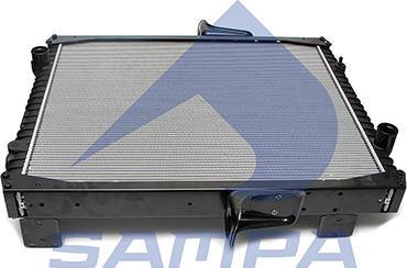 Sampa 078.175 - Радиатор, охлаждение двигателя autodnr.net