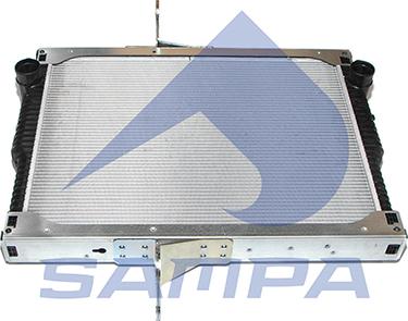 Sampa 078.182 - Радиатор, охлаждение двигателя autodnr.net