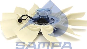 Sampa 078.401 - Вентилятор, охолодження двигуна autocars.com.ua