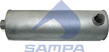 Sampa 079.175 - Середній / кінцевий глушник ОГ autocars.com.ua