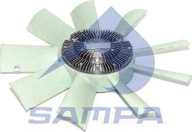 Sampa 079.315 - Вентилятор, охолодження двигуна autocars.com.ua